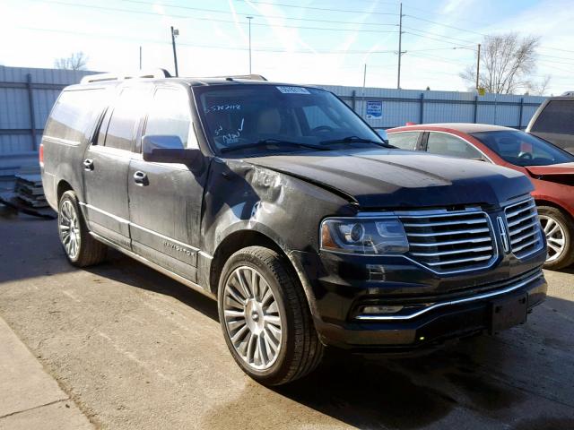 5LMJJ3JT9FEJ13784 - 2015 LINCOLN NAVIGATOR 黑色 照片 1