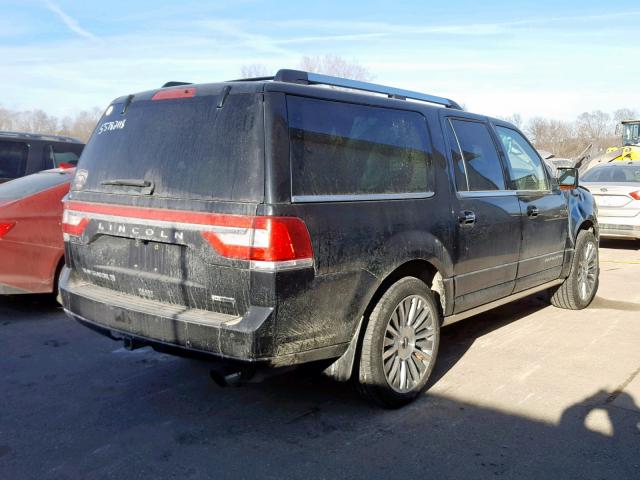 5LMJJ3JT9FEJ13784 - 2015 LINCOLN NAVIGATOR 黑色 照片 4