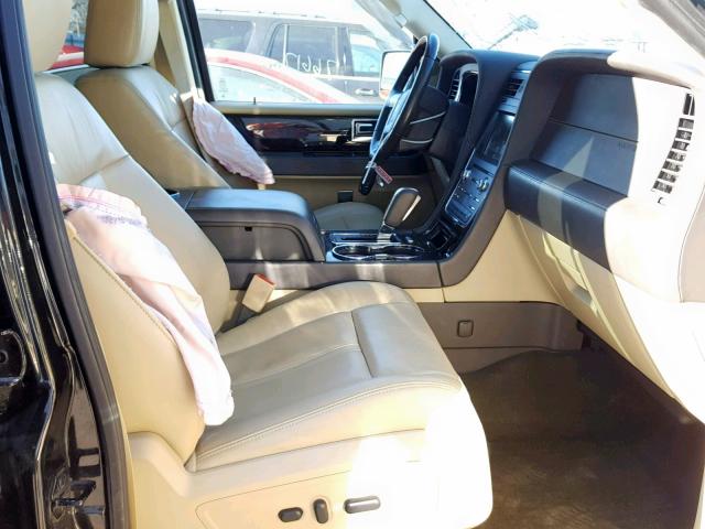5LMJJ3JT9FEJ13784 - 2015 LINCOLN NAVIGATOR 黑色 照片 5