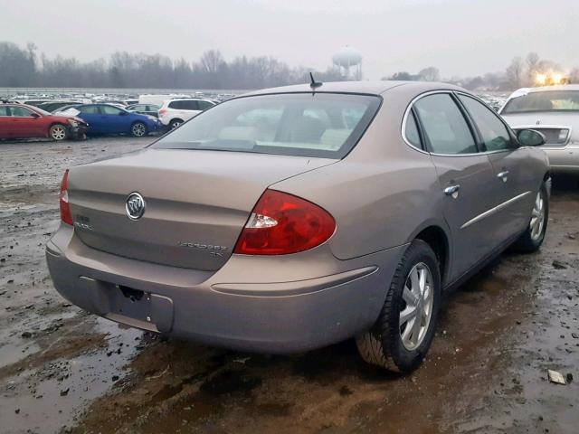 2G4WC582961306238 - 2006 BUICK LACROSSE C TAN photo 4