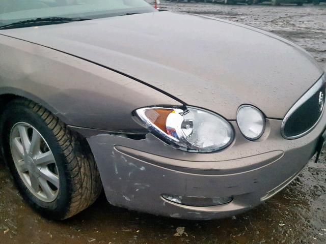 2G4WC582961306238 - 2006 BUICK LACROSSE C TAN photo 9