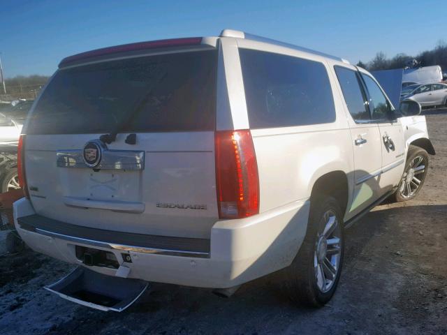 1GYFK36249R183517 - 2009 CADILLAC ESCALADE E WHITE photo 4