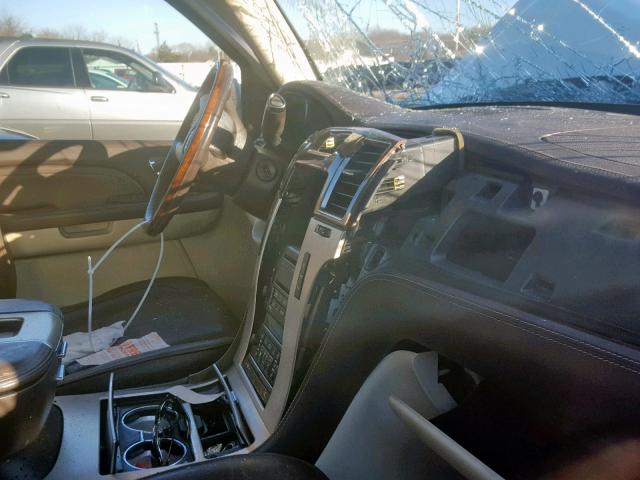 1GYFK36249R183517 - 2009 CADILLAC ESCALADE E WHITE photo 5