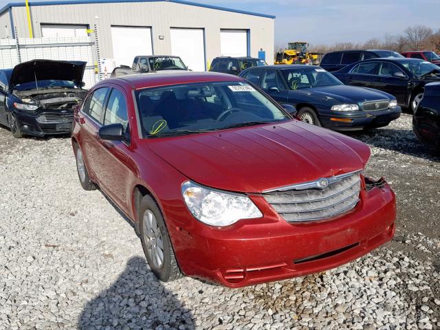 1C3LC46B79N500147 - 2009 CHRYSLER SEBRING LX RED photo 1