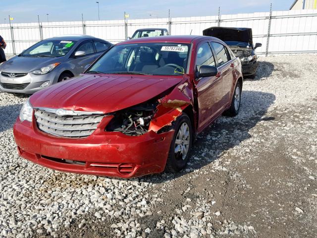 1C3LC46B79N500147 - 2009 CHRYSLER SEBRING LX RED photo 2