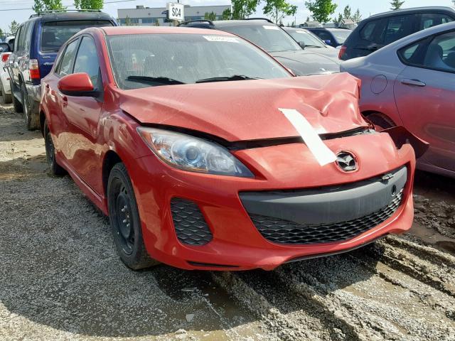 JM1BL1L70C1629836 - 2012 MAZDA 3 I RED photo 1