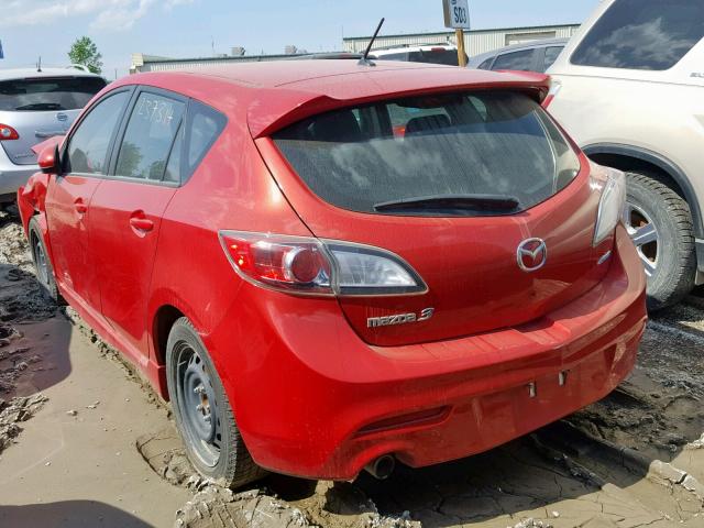 JM1BL1L70C1629836 - 2012 MAZDA 3 I RED photo 3