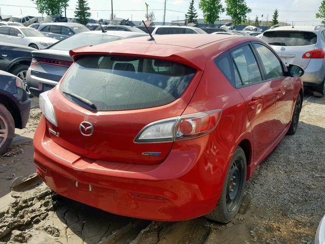 JM1BL1L70C1629836 - 2012 MAZDA 3 I RED photo 4