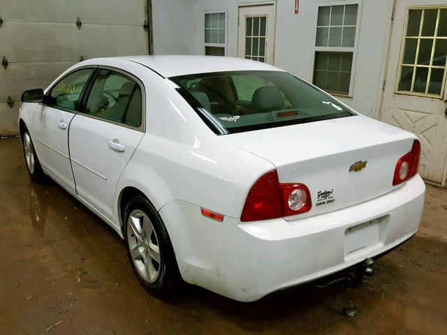 1G1ZA5EUXCF388975 - 2012 CHEVROLET MALIBU LS თეთრი ფოტო 3