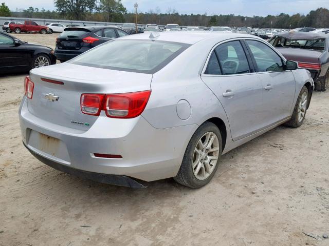 1G11D5RR9DF104473 - 2013 CHEVROLET MALIBU 1LT 银色 照片 4