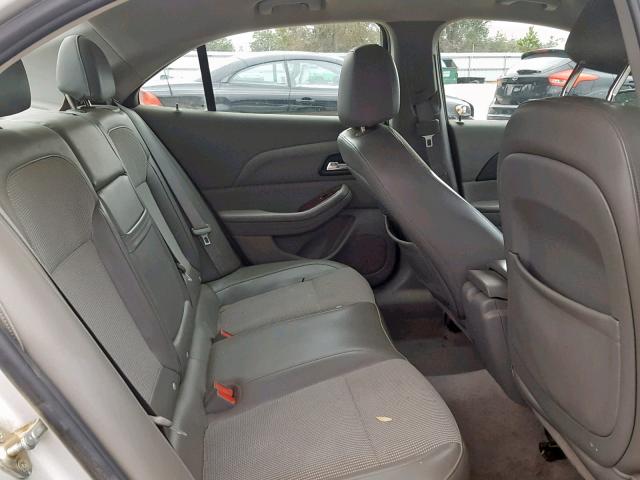 1G11D5RR9DF104473 - 2013 CHEVROLET MALIBU 1LT 银色 照片 6