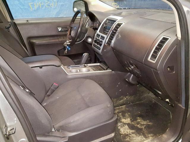 2FMDK38C48BA71932 - 2008 FORD EDGE SEL GRAY photo 5