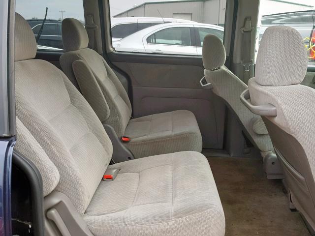 5FNRL18524B032458 - 2004 HONDA ODYSSEY LX BLUE photo 6