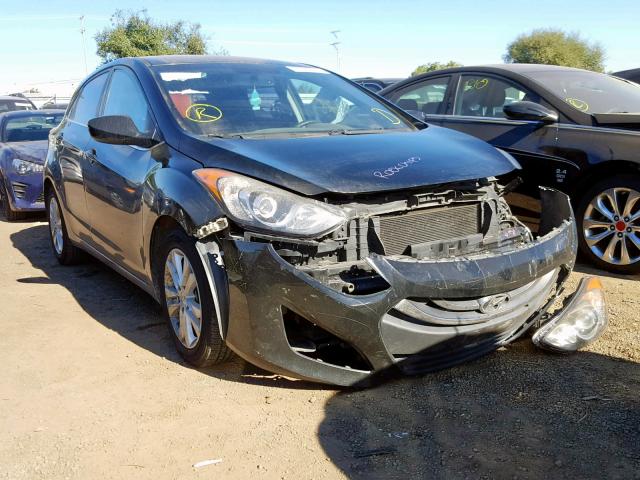 KMHD35LE8DU091364 - 2013 HYUNDAI ELANTRA GT BLACK photo 1