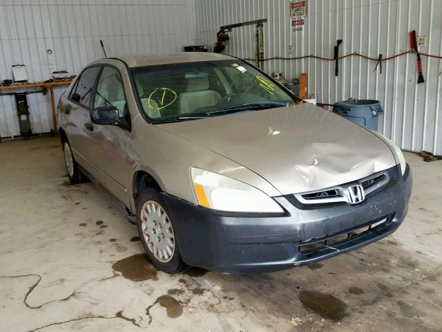 1HGCM56165A172311 - 2005 HONDA ACCORD DX TAN photo 1