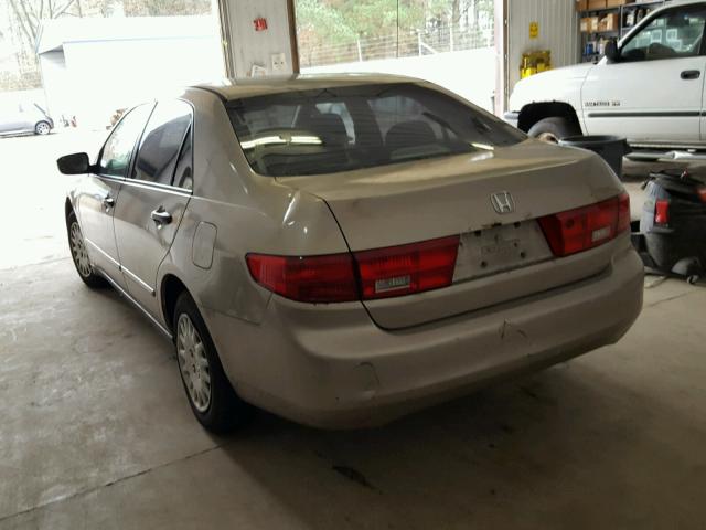 1HGCM56165A172311 - 2005 HONDA ACCORD DX TAN photo 3