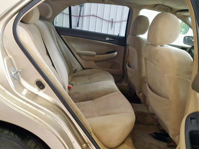 1HGCM56165A172311 - 2005 HONDA ACCORD DX TAN photo 6