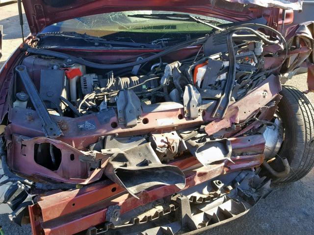 1G2WP12K32F257636 - 2002 PONTIAC GRAND PRIX წითელი ფოტო 7