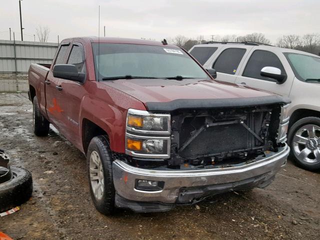 1GCRCREC4EZ153862 - 2014 CHEVROLET SILVERADO MAROON photo 1