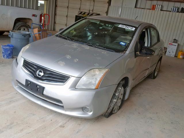 3N1AB6AP5CL681991 - 2012 NISSAN SENTRA 2.0 SILVER photo 2