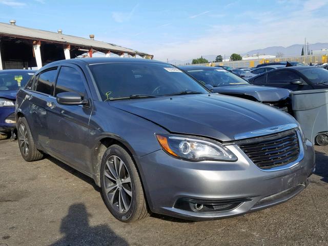 1C3CCBBB5DN522134 - 2013 CHRYSLER 200 TOURIN GRAY photo 1