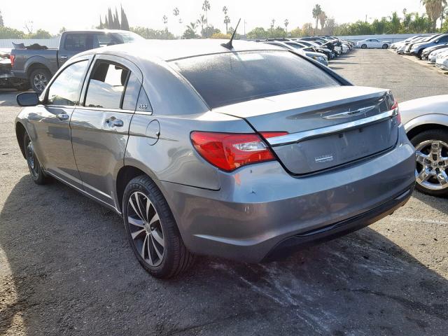 1C3CCBBB5DN522134 - 2013 CHRYSLER 200 TOURIN GRAY photo 3