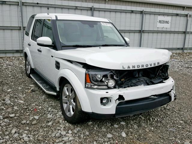 SALAG2V63GA789380 - 2016 LAND ROVER LR4 HSE WHITE photo 1