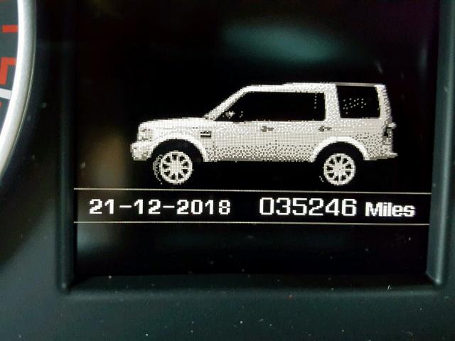 SALAG2V63GA789380 - 2016 LAND ROVER LR4 HSE WHITE photo 8