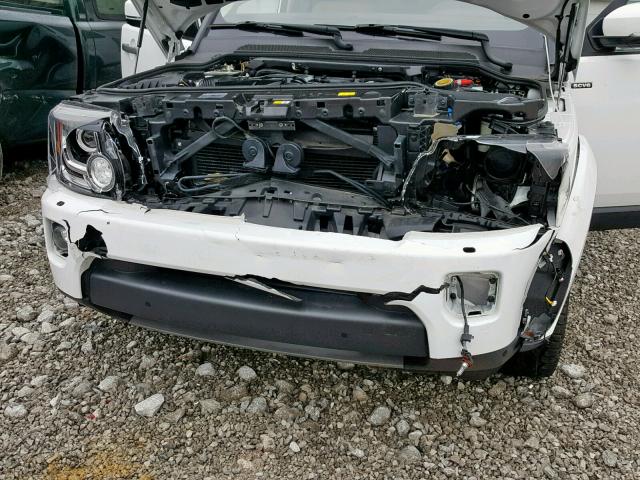 SALAG2V63GA789380 - 2016 LAND ROVER LR4 HSE WHITE photo 9