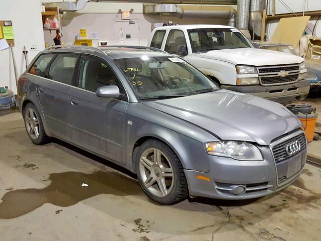 WAUKF78E47A008474 - 2007 AUDI A4 2.0T AV SILVER photo 1