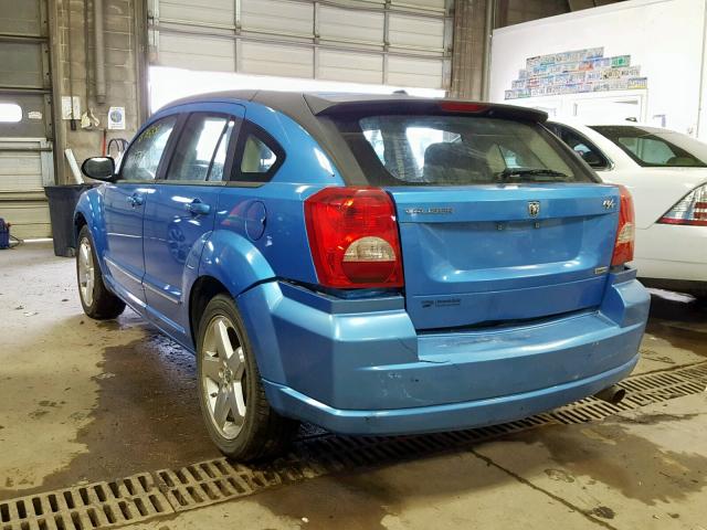 1B3HE78K88D635623 - 2008 DODGE CALIBER R/ BLUE photo 3