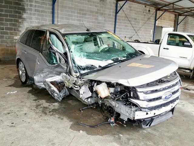 2FMDK3K95EBA02658 - 2014 FORD EDGE LIMIT SILVER photo 1