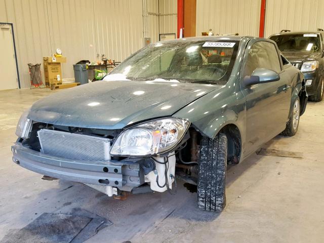 1G2AL18HX97242878 - 2009 PONTIAC G5 GREEN photo 2