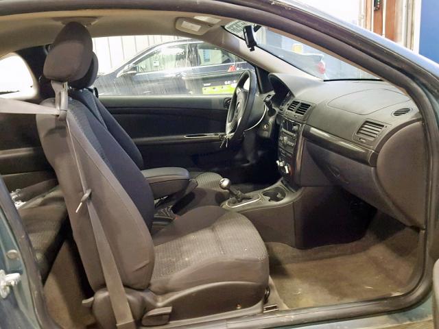 1G2AL18HX97242878 - 2009 PONTIAC G5 GREEN photo 5