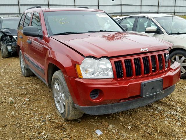 1J4GR48K36C249511 - 2006 JEEP GRAND CHER MAROON photo 1