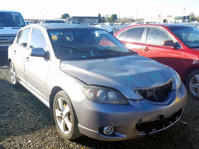 JM1BK344561525169 - 2006 MAZDA 3 HATCHBAC GRAY photo 1