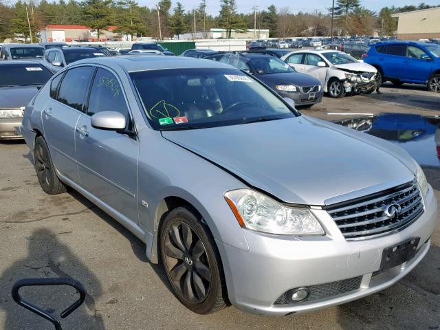 JNKAY01FX7M450093 - 2007 INFINITI M35 BASE SILVER photo 1