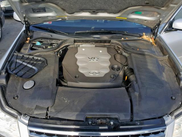 JNKAY01FX7M450093 - 2007 INFINITI M35 BASE SILVER photo 7