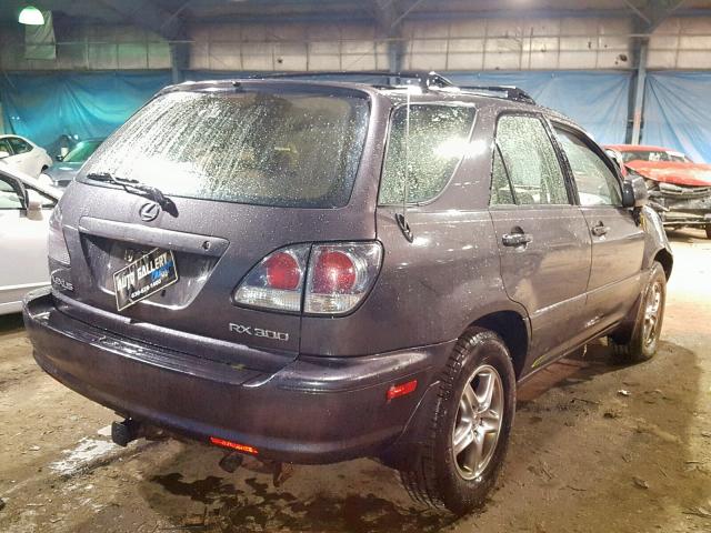 JTJHF10U920288711 - 2002 LEXUS RX 300 GRAY photo 4