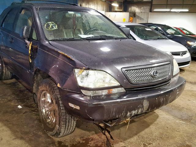 JTJHF10U920288711 - 2002 LEXUS RX 300 GRAY photo 9