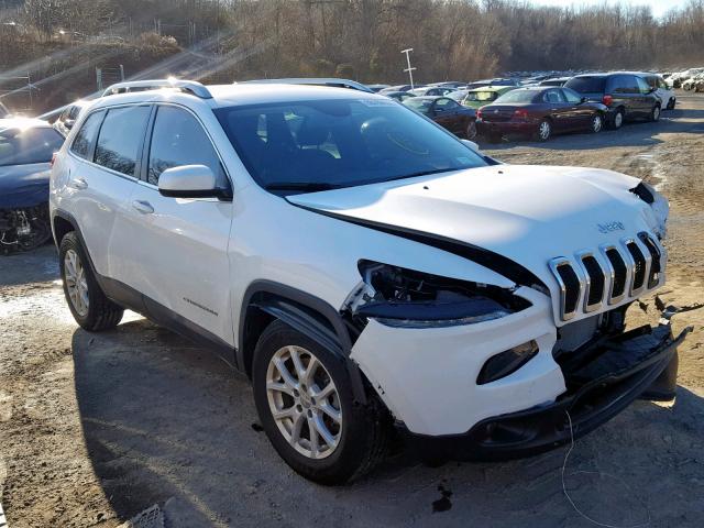 1C4PJMCB7HW580064 - 2017 JEEP CHEROKEE L WHITE photo 1