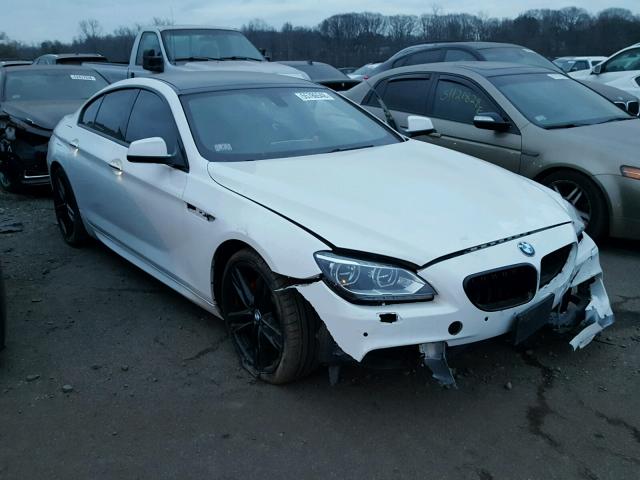 WBA6B8C57EDZ72721 - 2014 BMW 640 XI WHITE photo 1