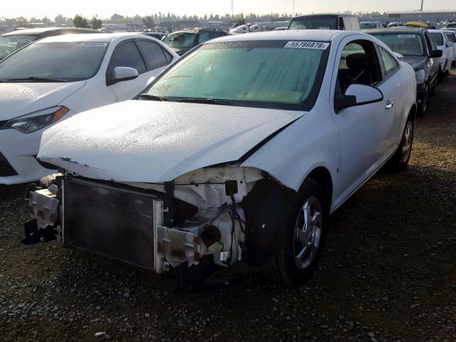 1G2AL15F477356519 - 2007 PONTIAC G5 WHITE photo 2