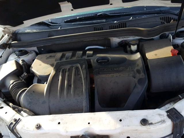1G2AL15F477356519 - 2007 PONTIAC G5 WHITE photo 7