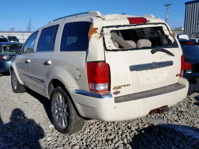 1A8HW58207F515696 - 2007 CHRYSLER ASPEN LIMI 白色 照片 3