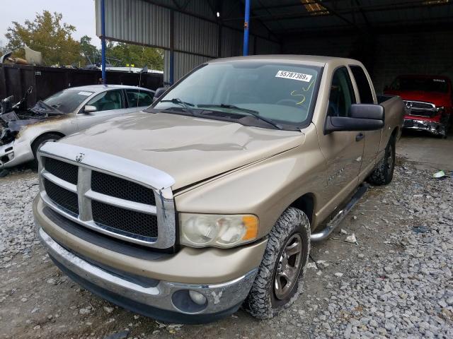 1D7HA18NX3S163629 - 2003 DODGE RAM 1500 S GOLD photo 2