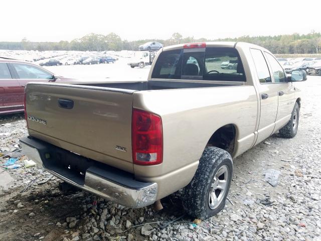 1D7HA18NX3S163629 - 2003 DODGE RAM 1500 S GOLD photo 4