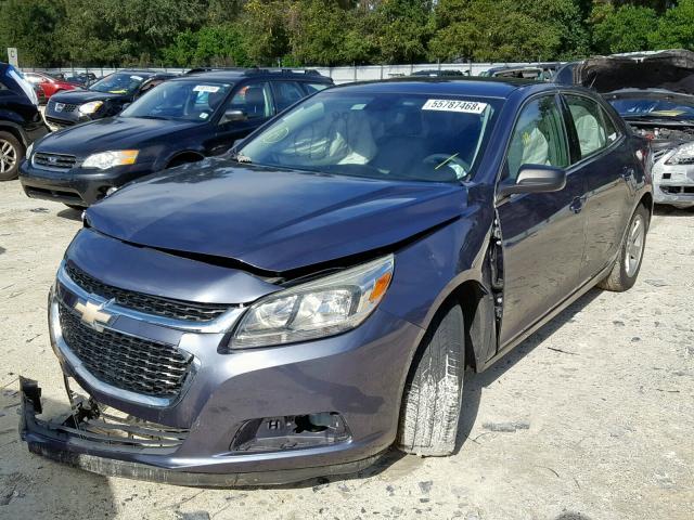 1G11A5SLXFF154378 - 2015 CHEVROLET MALIBU LS 蓝色 照片 2