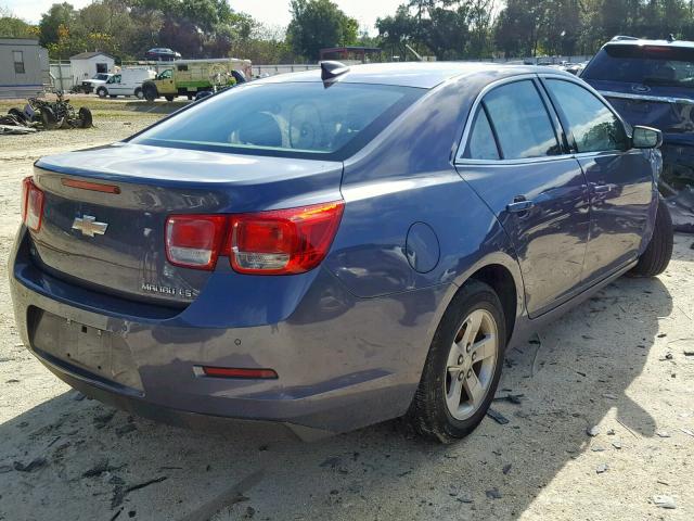 1G11A5SLXFF154378 - 2015 CHEVROLET MALIBU LS 蓝色 照片 4