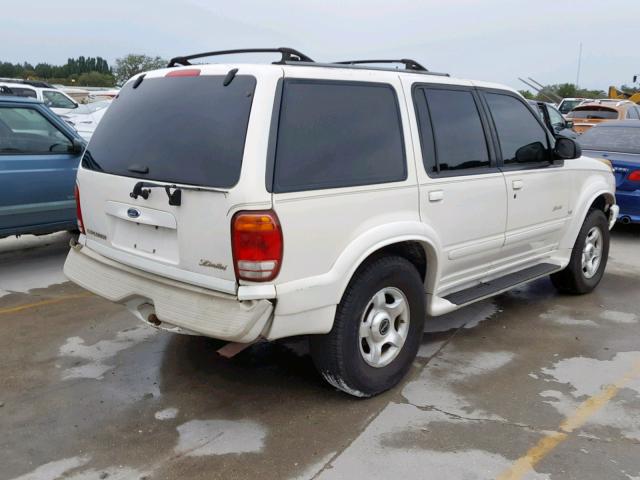 1FMZU65P1YZB13298 - 2000 FORD EXPLORER L WHITE photo 4